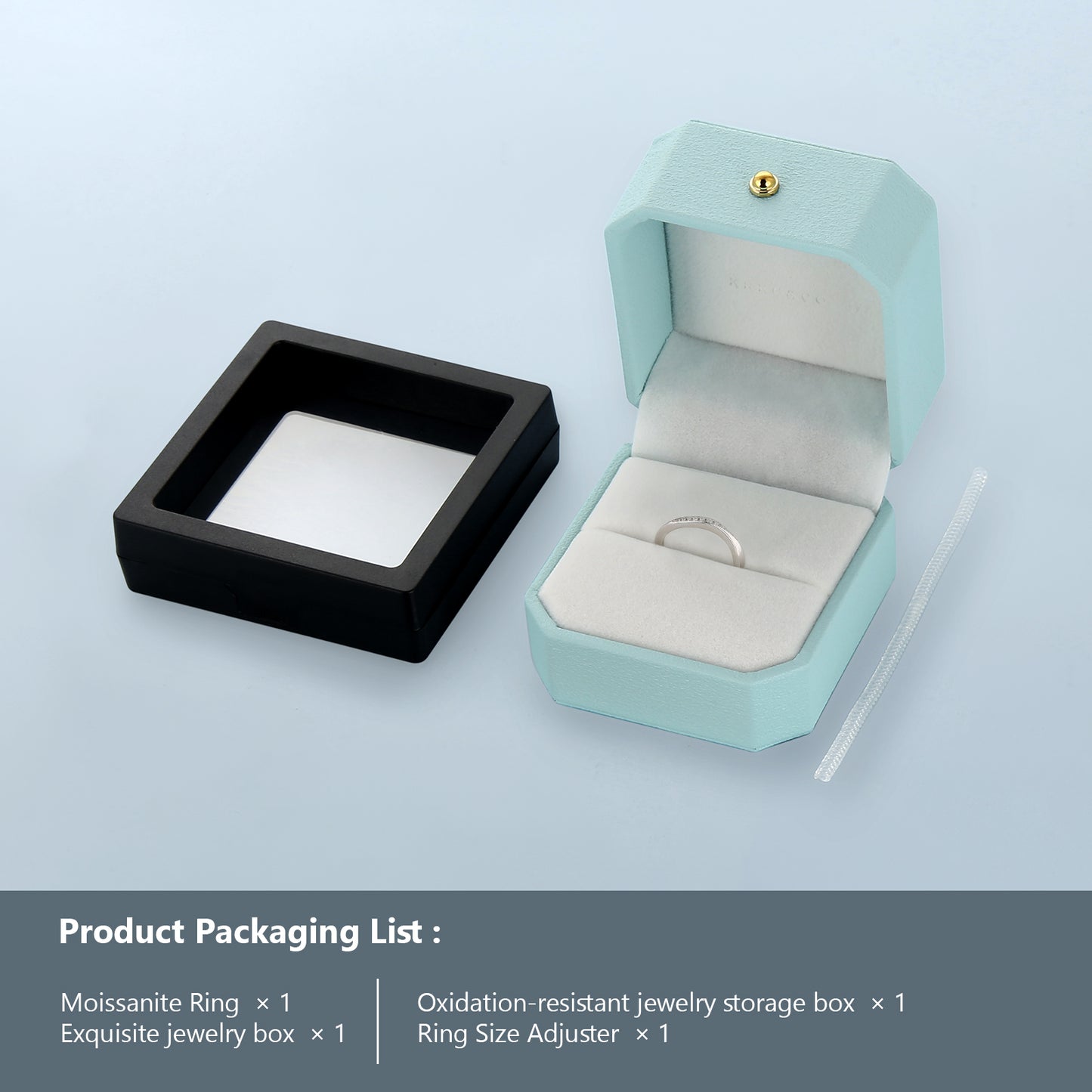 Moissanite Wedding Ring for Women