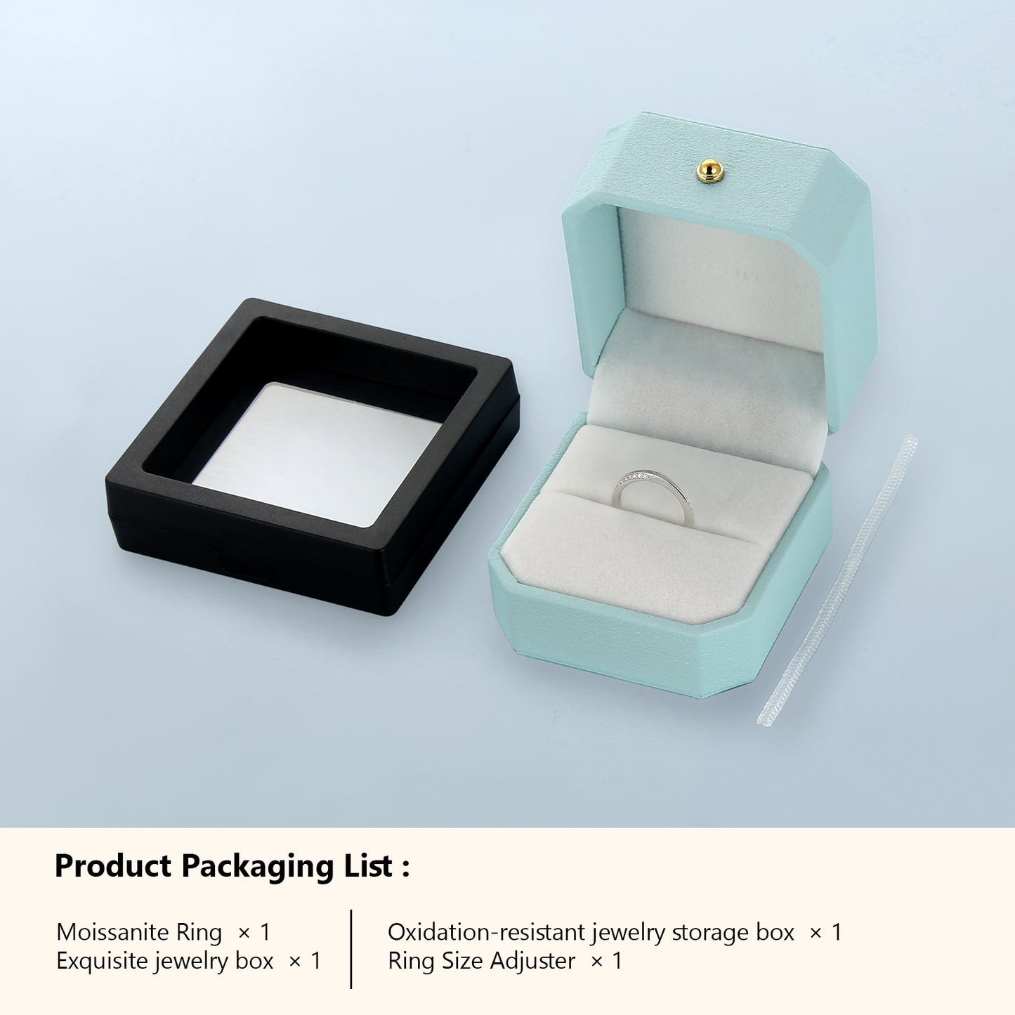 Moissanite Wedding Ring for Women