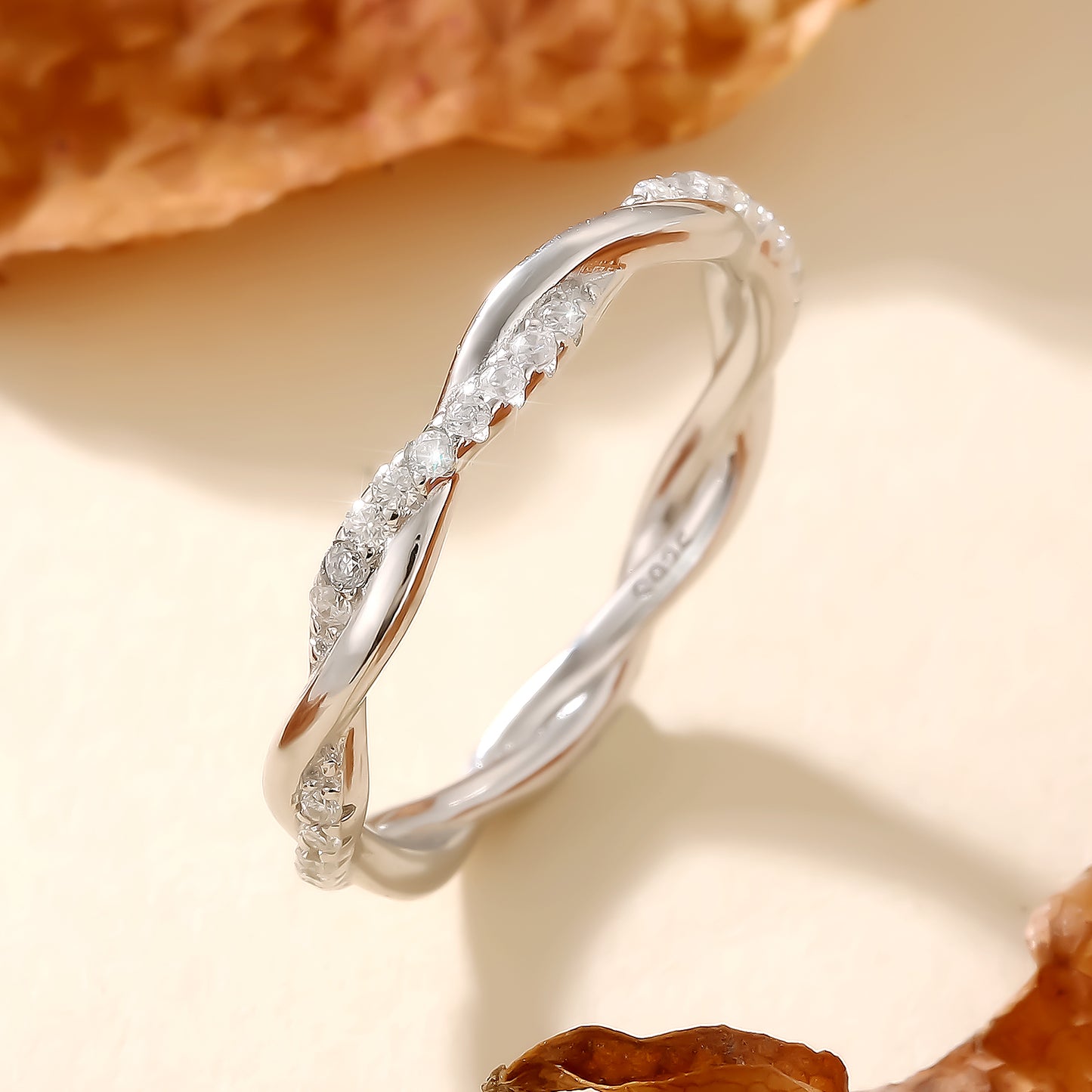 Moissanite Wedding Ring for Women