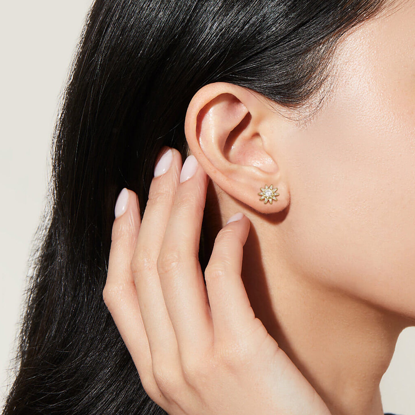 Excellent VVS1  Moissanite Stud Earrings