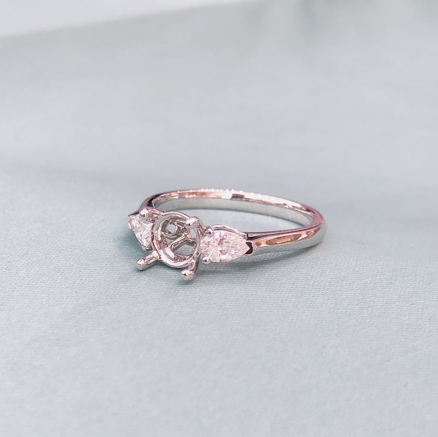 Lab Grown Diamond The Three Stone Engagement Ring