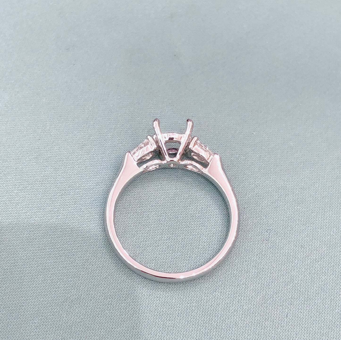 Lab Grown Diamond The Three Stone Engagement Ring